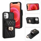 For iPhone 11 Pro Max Card Slot Leather Phone Case(Black) - 1