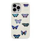 For iPhone 14 Ins Style Lovely Pattern Degradable Phone Case(Butterfly Family) - 1