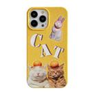 For iPhone 13 Ins Style Lovely Pattern Degradable Phone Case(Cats) - 1