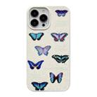 For iPhone 13 Pro Ins Style Lovely Pattern Degradable Phone Case(Butterfly Family) - 1