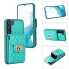 For Samsung Galaxy S23 5G Card Slot Leather Phone Case(Mint Green) - 1