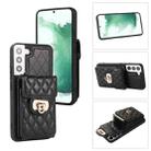 For Samsung Galaxy S22+ 5G Card Slot Leather Phone Case(Black) - 1