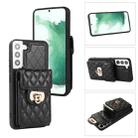 For Samsung Galaxy S21 5G Card Slot Leather Phone Case(Black) - 1