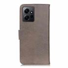 For Xiaomi Redmi Note 12 4G Global KHAZNEH Cowhide Texture Horizontal Flip Leather Phone Case(Khaki) - 3