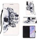 For Huawei nova 7 5G 3D Painting Horizontal Flip Leather Case with Holder & Card Slot & Lanyard(Skull) - 1