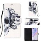 For Huawei nova 7 Pro 5G 3D Painting Horizontal Flip Leather Case with Holder & Card Slot & Lanyard(Skull) - 1