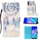 For Huawei P40 Lite E / Y7P 3D Painting Horizontal Flip Leather Case with Holder & Card Slot & Lanyard(Fantasy Wind Chimes) - 1