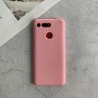 For Huawei Honor V20 Shockproof Frosted TPU Protective Case(Pink) - 1