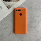 For Huawei Honor V20 Shockproof Frosted TPU Protective Case(Orange) - 1