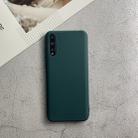 For Huawei Enjoy 10s Shockproof Frosted TPU Protective Case(Green) - 1