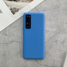 For Huawei Nova 7 Pro Shockproof Frosted TPU Protective Case(Light Blue) - 1