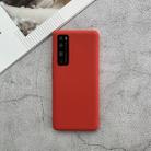 For Huawei Nova 7 Pro Shockproof Frosted TPU Protective Case(Red) - 1