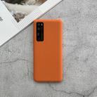 For Huawei Nova 7 Pro Shockproof Frosted TPU Protective Case(Orange) - 1