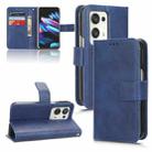 For OPPO Find N2 Lambskin Leather Phone Case(Blue) - 1