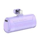 KUULAA KL-YD47 4500mAh USB-C/Type-C Interface Mini Power Bank(Purple) - 1