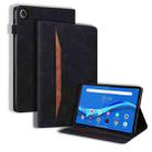 For Lenovo Tab M10 Plus 10.6 3rd Gen 2022 Business Shockproof Horizontal Flip Leather Tablet Case(Black) - 1