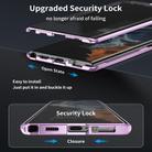 For Samsung Galaxy S24 Ultra 5G HD Full Cover Magsafe Magnetic Metal Tempered Glass Phone Case(Green) - 3