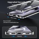 For Samsung Galaxy S25 Ultra 5G HD Full Cover Magsafe Magnetic Metal Tempered Glass Phone Case(Green) - 3