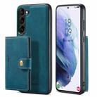 For Samsung Galaxy A54 5G / A54 4G JEEHOOD Retro Magnetic Detachable Protective Phone Case with Wallet & Card Slot(Blue) - 1