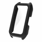 For Keep Band B4 PC Integrated Tempered Film Watch Case(Black) - 1