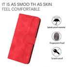 For Xiaomi Redmi Note 8 Heart Pattern Skin Feel Leather Phone Case(Red) - 5