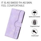 For Xiaomi Redmi Note 8 Heart Pattern Skin Feel Leather Phone Case(Purple) - 5