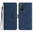 For Xiaomi Redmi Note 11 Pro 4G/5G Global Heart Pattern Skin Feel Leather Phone Case(Royal Blue) - 1