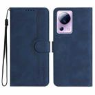 For Xiaomi Civi 2 Heart Pattern Skin Feel Leather Phone Case(Royal Blue) - 1