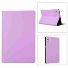 For Lenovo Tab M9 Voltage Craft Texture TPU Flip Leather Tablet Case(Purple) - 1