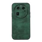 For OPPO Find X6 Morocco Texture PU Phone Case(Green) - 1