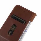 For Xiaomi Redmi Note 12 4G Global KHAZNEH Nappa Top Layer Cowhide Leather Phone Case(Brown) - 6