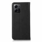 For Xiaomi Redmi Note 12 4G Global KHAZNEH Nappa Top Layer Cowhide Leather Phone Case(Black) - 3