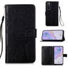 For Huawei Nova 7 5G Dream Catcher Printing Horizontal Flip Leather Case with Holder & Card Slots & Wallet & Lanyard(Black) - 1
