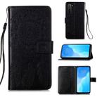 For Huawei Nova 7 SE Dream Catcher Printing Horizontal Flip Leather Case with Holder & Card Slots & Wallet & Lanyard(Black) - 1