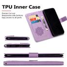 For Galaxy A41 Dream Catcher Printing Horizontal Flip Leather Case with Holder & Card Slots & Wallet & Lanyard(Purple) - 6