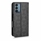 For OnePlus Nord N200 5G Symmetrical Triangle Leather Phone Case(Black) - 3