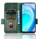 For OnePlus Nord CE Lite 5G/Realme 9 Pro Symmetrical Triangle Leather Phone Case(Green) - 4