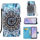 For Huawei nova 7 5G Painting Horizontal Flip Leather Case with Holder & Card Slot & Wallet & Lanyard(Mandala) - 1