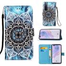 For Huawei nova 7 Pro 5G Painting Horizontal Flip Leather Case with Holder & Card Slot & Wallet & Lanyard(Mandala) - 1