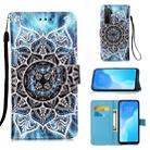 For Huawei nova 7 SE Painting Horizontal Flip Leather Case with Holder & Card Slot & Wallet & Lanyard(Mandala) - 1