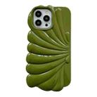 For iPhone 14 Shiny Shell Texture Phone Case(Green) - 1