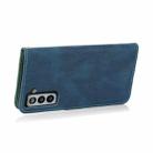 For Samsung Galaxy S21 5G Dual-color Stitching Leather Phone Case(Blue Green) - 6