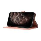 For Samsung Galaxy S21 5G Dual-color Stitching Leather Phone Case(Black Rose Gold) - 5