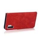 For Samsung Galaxy Note10+ Dual-color Stitching Leather Phone Case(Red Blue) - 6