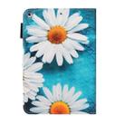 For iPad Air Cross Texture Painted Horizontal  Leather Case with Sleep / Wake-up Function & Card Slot & Holder & Wallet(Chrysanthemum) - 3