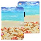 For iPad Mini / 5 / 4 / 3 / 2 Cross Texture Painted Horizontal  Leather Case with Sleep / Wake-up Function & Card Slot & Holder & Wallet(Pentagram) - 1