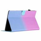 For Amazon Kindle Paperwhite 4/3/2/1 Stitching Gradient Leather Tablet Case(Purple Blue) - 6