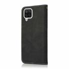 For Samsung Galaxy A42 5G Dual-color Stitching Leather Phone Case(Black Rose Gold) - 3