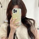 For iPhone 13 Pro Max Glitter Shell Texture Epoxy TPU Phone Case(White) - 7