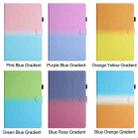 For iPad mini 6 Stitching Gradient Leather Tablet Case(Pink Blue) - 7